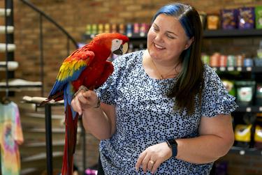 State Rep. Michelle Beckley, D-Carrollton, owns Kookaburra Bird Shop.