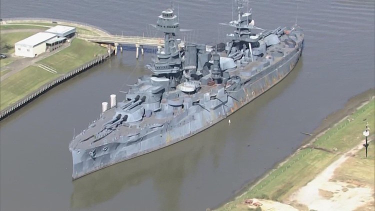 Battleship Texas finally has a date set to leave La Porte home