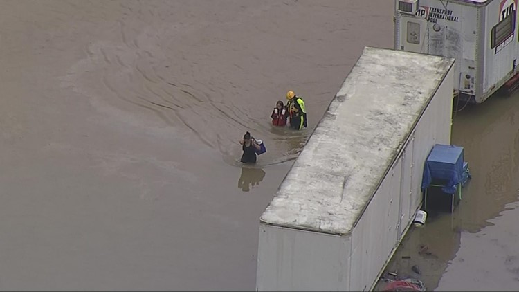 DFW Weather: Heavy rain causes flooding, road closures and water rescues across North Texas