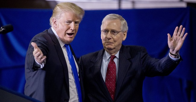 Trump Rebuts McConnell’s Grim Senate Prediction – but Both Are Right