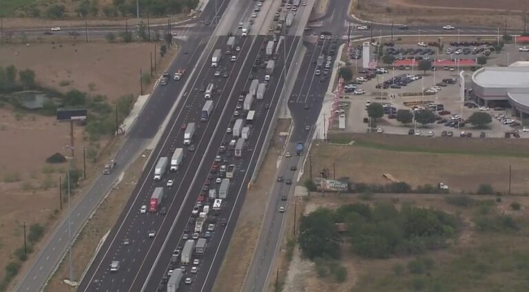 I-35 reopens in San Marcos after downed telecommunication line issue