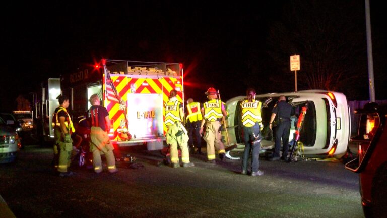 2 women cut from vehicle by firefighters after rollover crash on NE Side