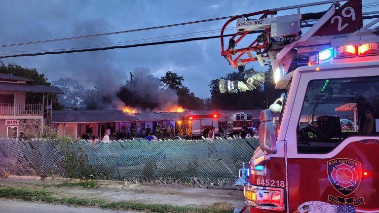 SAFD responding to flames that ripped through South Side motel