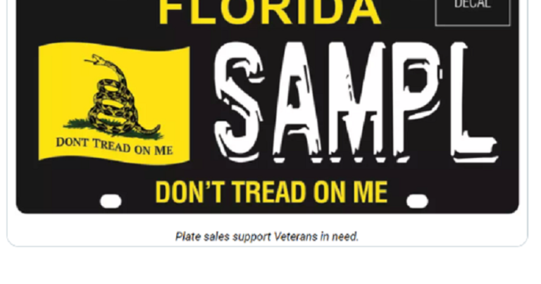 NPR Goes Into Concerned Hysterics Over Florida Placing the Gadsden Flag on License Plates