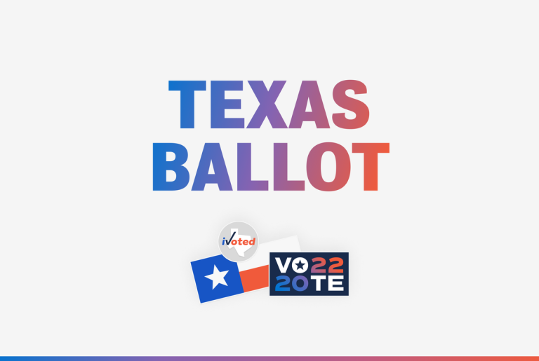 Here’s your ballot for the Nov. 8 Texas midterm elections