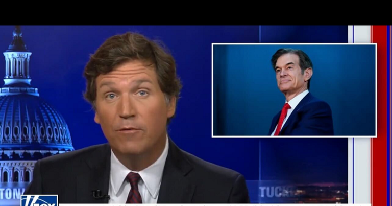 WATCH: Tucker Carlson Calls out Mehmet Oz, Explains How Oz Could Defeat Fetterman