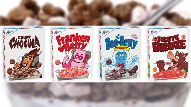 All four Monster Cereals are back for the first time in nearly a decade