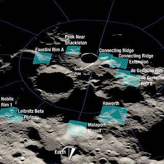 NASA Identifies Candidate Regions for Landing Next Americans on Moon