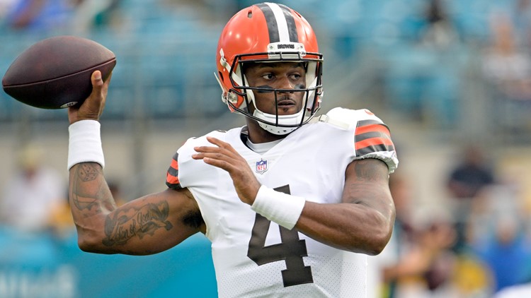 Watch live coverage: Cleveland Browns QB Deshaun Watson and NFL reach settlement on 11-game suspension, $5 million fine