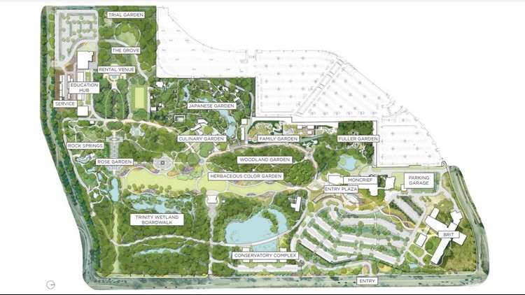 Fort Worth Botanic Garden seeking input on master plan redesigns