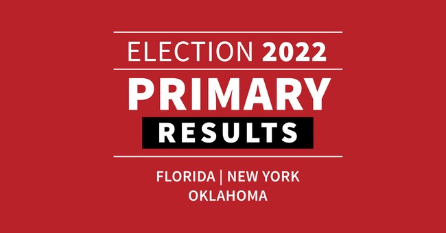 LIVE ELECTION RESULTS: Florida, New York, and Oklahoma