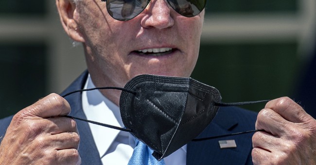 Biden Is Out of Isolation, Off for Vacation, Coughing His Head Off With No Mask