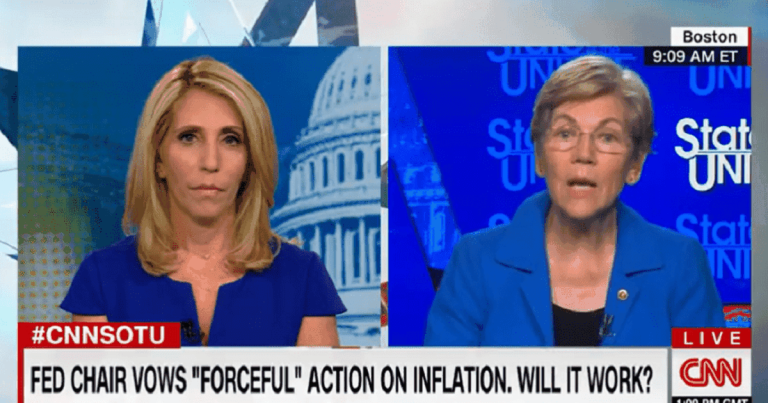 Liz Warren Tries to Blame Fed Reserve Raising Interest Rates, Evil Corporations for Recession