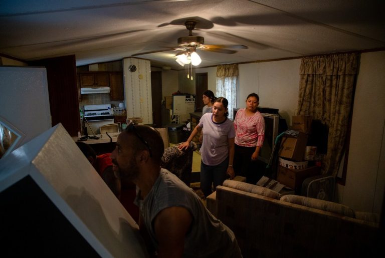 They saved to buy their own mobile homes. Then the land beneath them was sold to an investor.