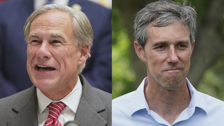 Gov. Greg Abbott leads Beto O’Rourke by 5 percentage points in new poll