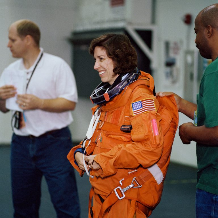 Ellen Ochoa Suits Up