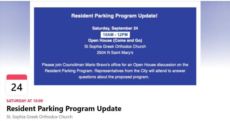 Pilot residential parking restrictions could be headed to a San Antonio neighborhood near you