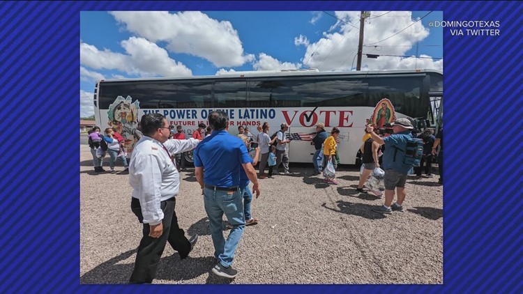 Migrants bused to Texas cities by LULAC in protest of Gov. Abbott’s policy