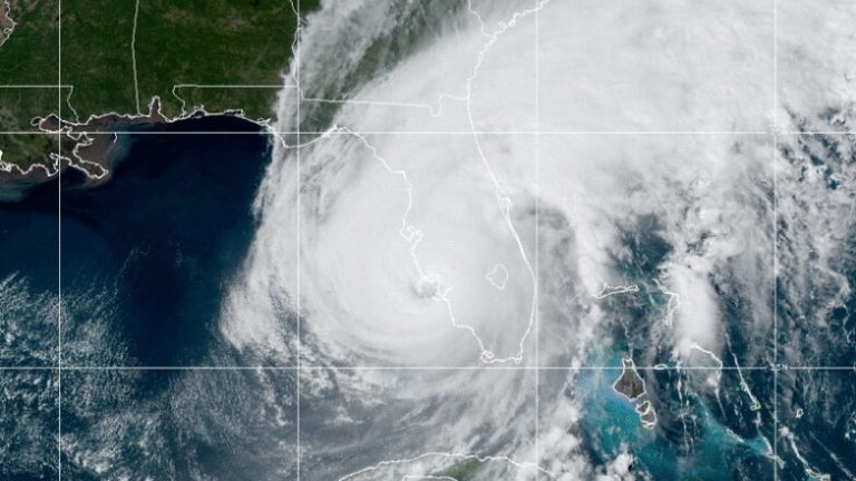 Hurricane Ian has lost some strength but still has sustained winds of 125 mph