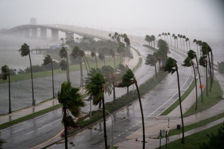 Can the hurricane TV reporters come inside now? Please?