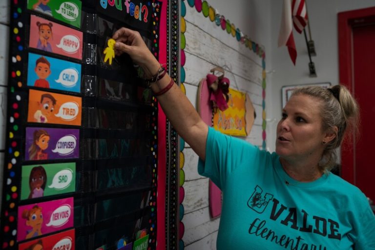 This teacher survived the Uvalde shooting. Here’s why she is returning to the job