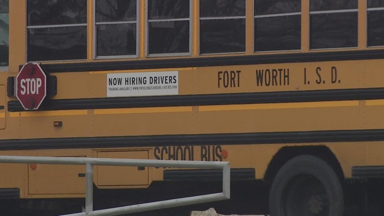 Fort Worth school bus driver removed from route after dropping students off at wrong location