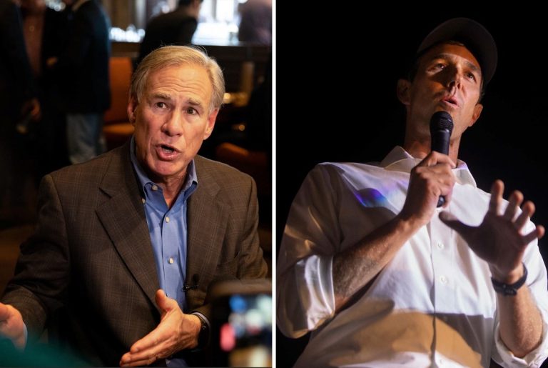 Gov. Greg Abbott leads Beto O’Rourke  by 5 percentage points in new poll