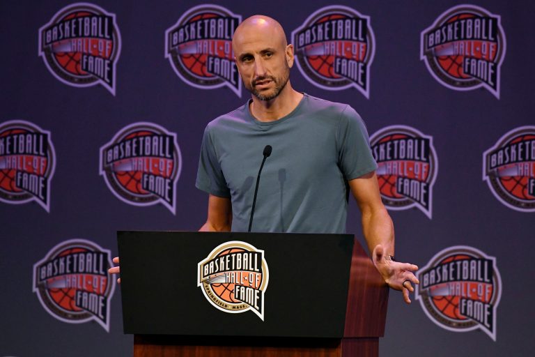 Manu Gin?bili ‘grateful’ to be inducted into the Naismith Memorial Basketball Hall of Fame