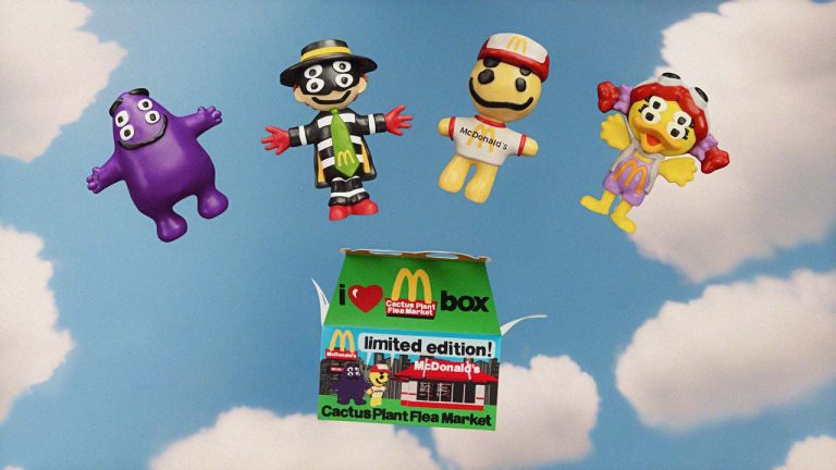 McDonald’s introduces limited-time adult happy meals inside Cactus Plant Flea Market box