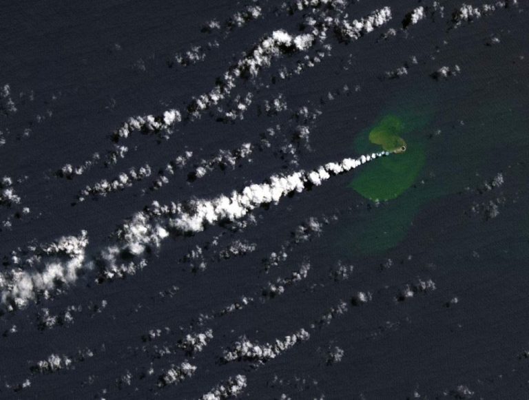 Say Hello to ‘Home Reef Island’ – Newly Made Last Week by a Volcano