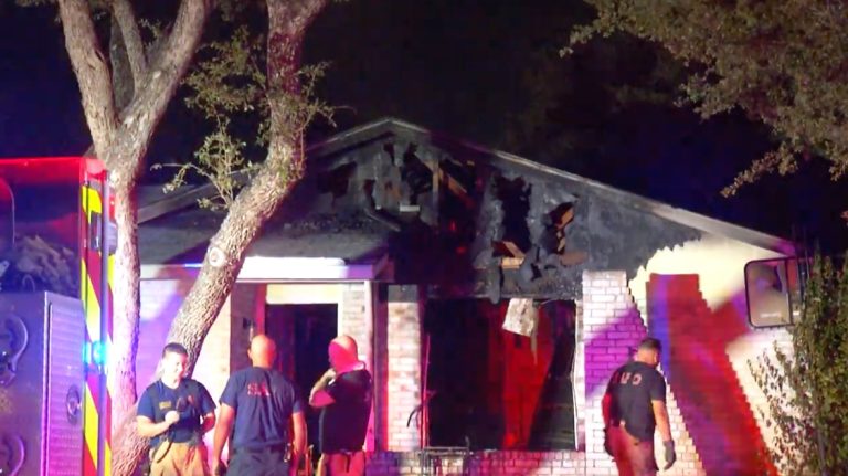 Residents escape, but dog dies after early-morning fire at far West Side home, SAFD says