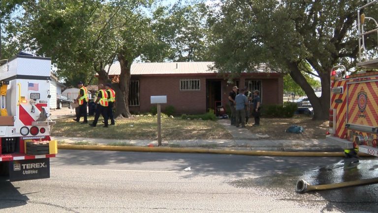 Man hospitalized after being rescued from West Side house fire, SAFD says