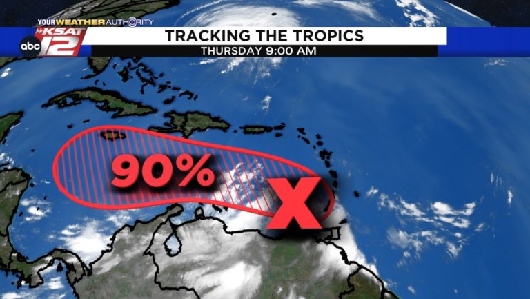 National Hurricane Center monitoring an area of likely development in the Caribbean