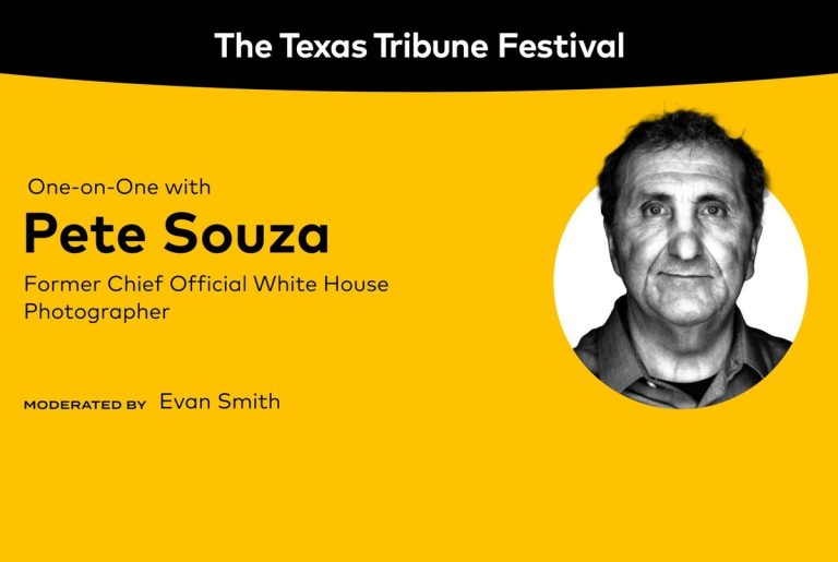 Watch Pete Souza speak at the 2022 Texas Tribune Festival