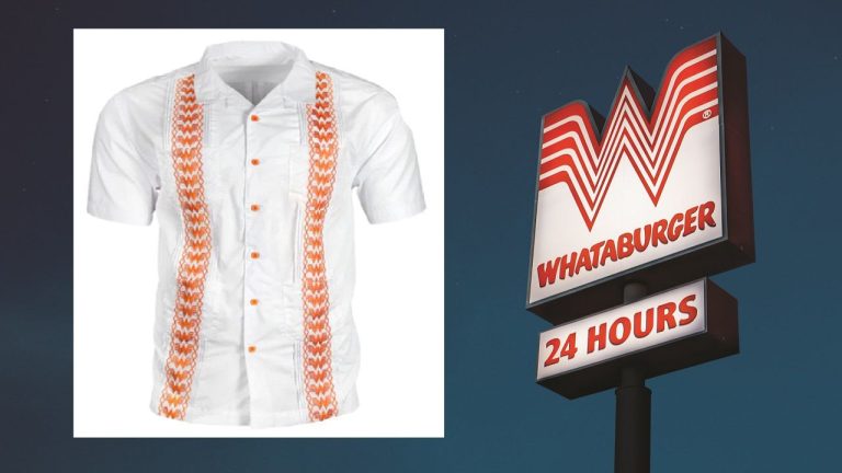 Whataburger sells a guayabera and it’s muy bonito