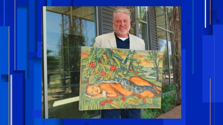 ‘A diamond in the rough’: UTSA professor buys rare, original painting in Georgia thrift store