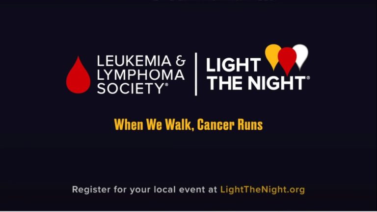 Light the Night is about taking steps to end cancer