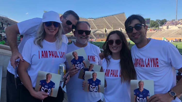 He attended 542 consecutive SMU football games. Then a health battle stopped the streak. But his friends are there in his place