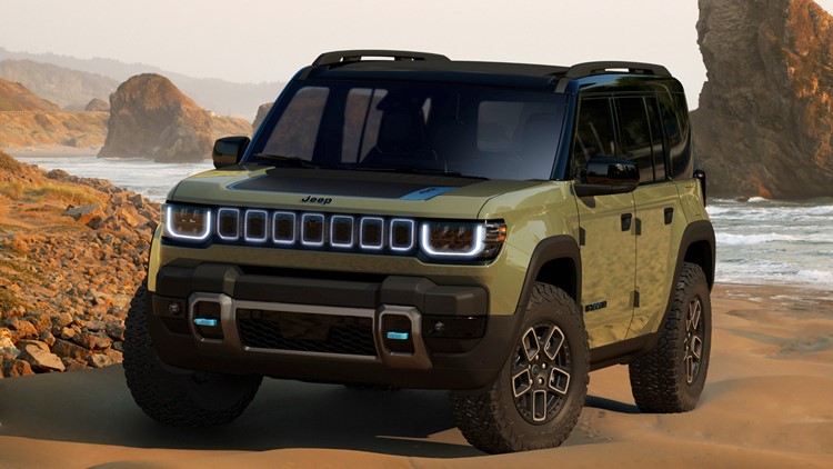 Jeep unveils 1st electric SUVs for North America and Europe