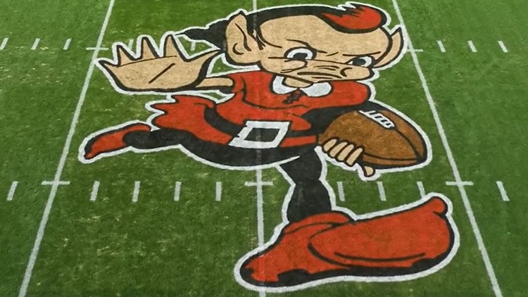 Cleveland Browns unveil 2022 field design with retro elf logo at midfield