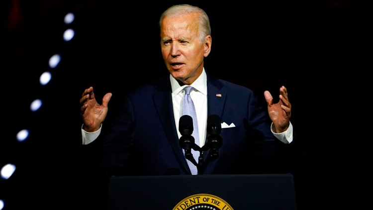 Biden at Independence Hall: Trump, allies threaten democracy