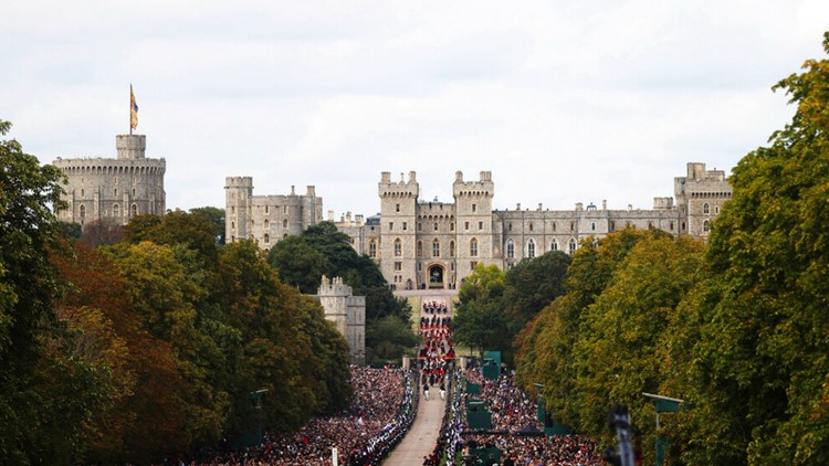 Queen put to rest with Philip, her parents in Windsor chapel