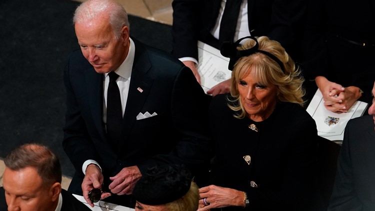 Biden, other VIPs lie low as spotlight stays on late Queen