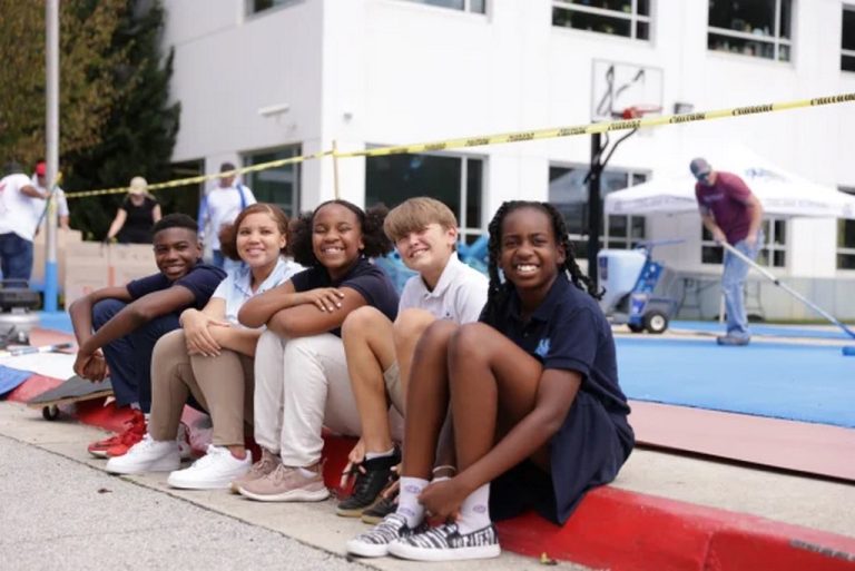 Innovative Paint Cools Down the School Playground By 12 Degrees: ‘I don’t feel like I’m in an oven’