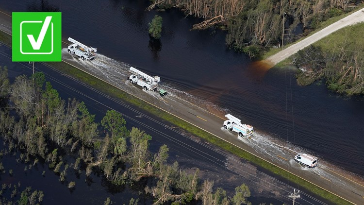 You may be eligible for reimbursement if you bought or rented a generator because of Hurricane Ian