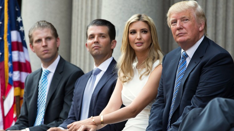 NY attorney general sues Donald Trump, his three eldest children