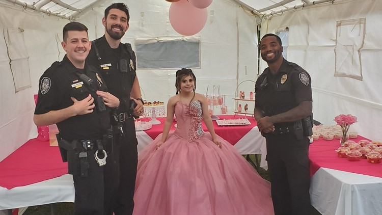 Noise complaint leads to NC police celebrating girl’s quinceañera