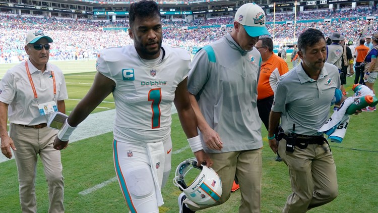 NFL, NFLPA investigating Dolphins QB Tua Tagovailoa’s quick return to game after hit