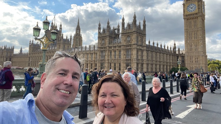 North Texan flew to London to witness tributes to Queen Elizabeth II