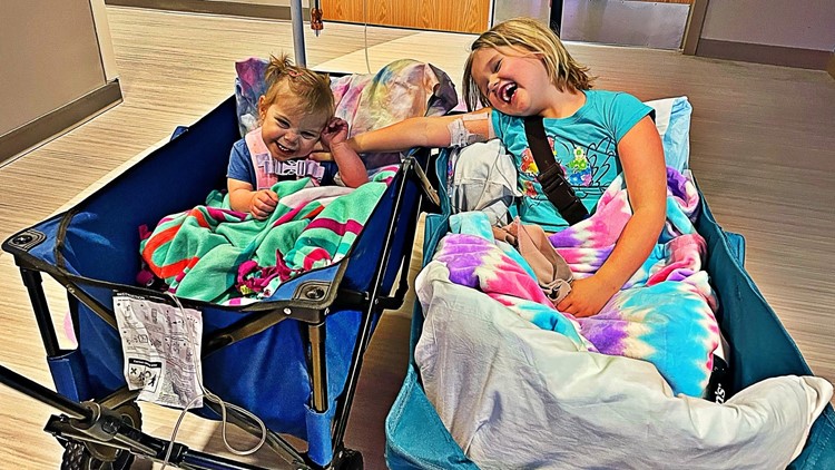 Two girls form ‘sister’ bond while waiting months in the hospital for hearts